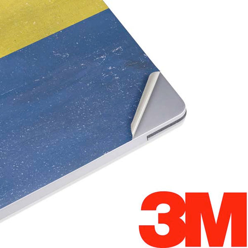 Sweden Flag Distressed Surface Laptop 2 Skin